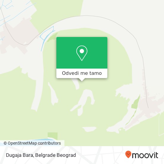 Dugaja Bara mapa