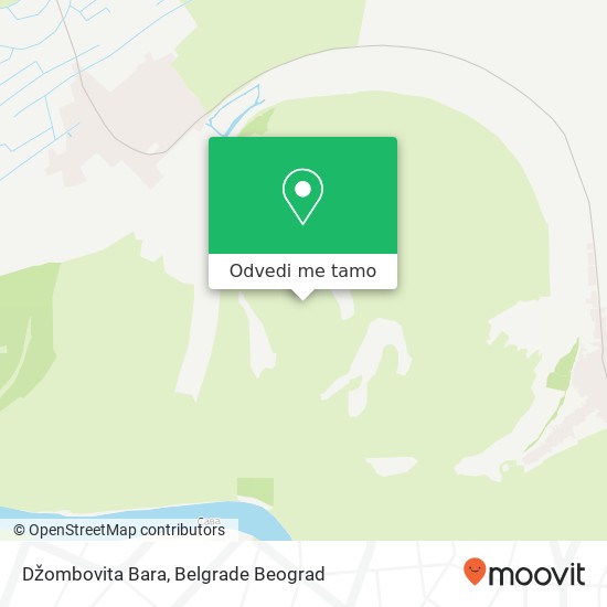 Džombovita Bara mapa