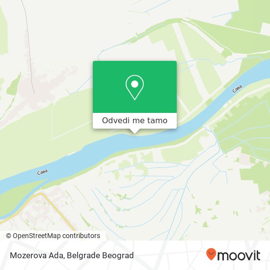 Mozerova Ada mapa