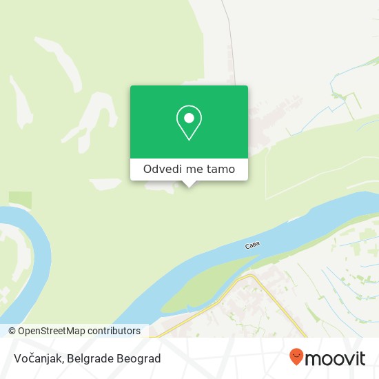 Vočanjak mapa