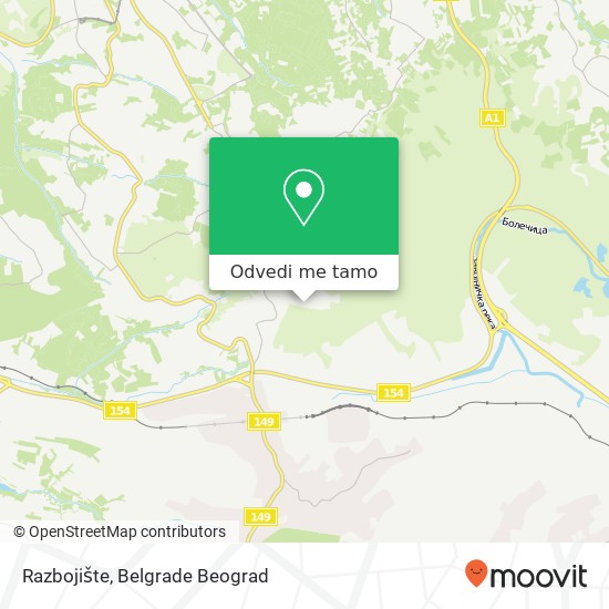 Razbojište mapa