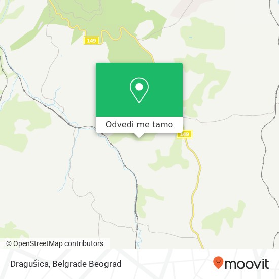 Dragušica mapa