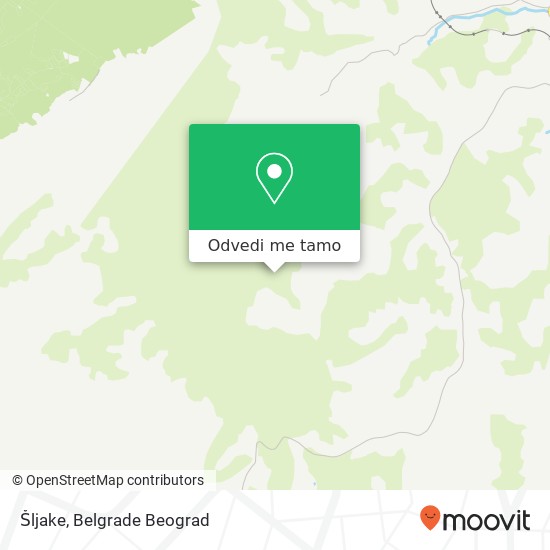 Šljake mapa