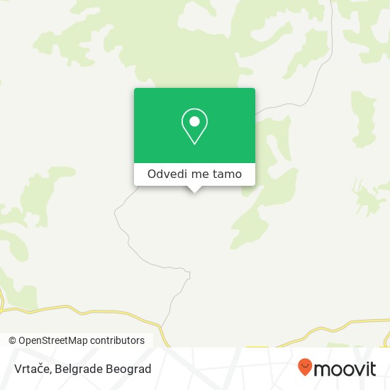 Vrtače mapa