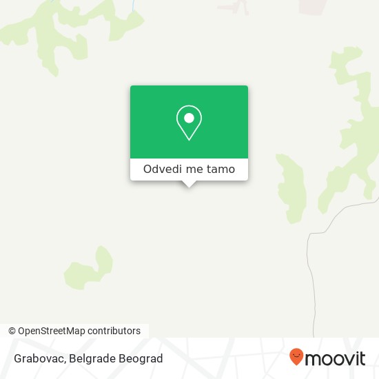 Grabovac mapa