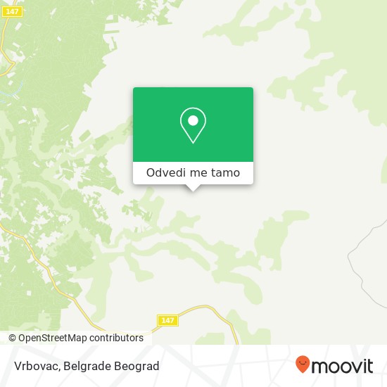 Vrbovac mapa