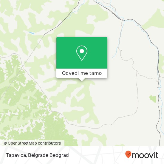 Tapavica mapa