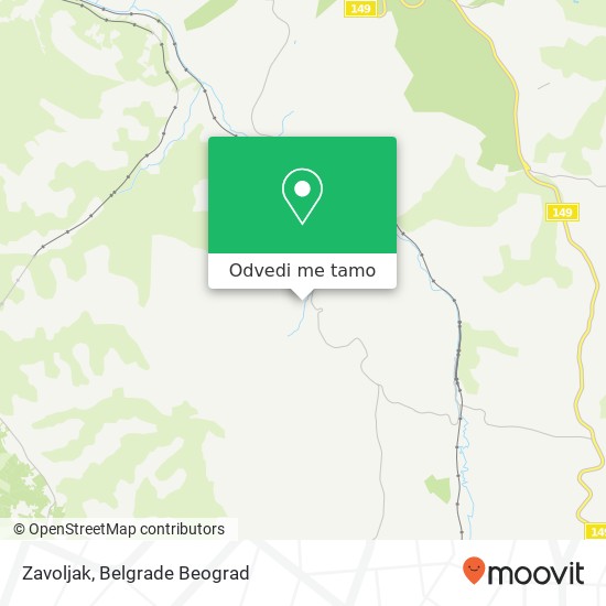 Zavoljak mapa