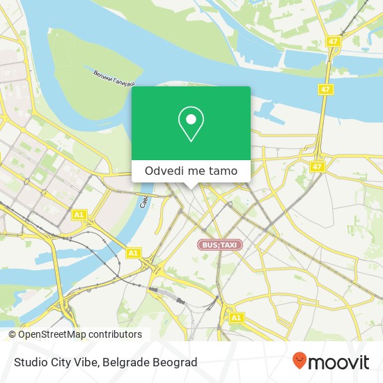 Studio City Vibe mapa