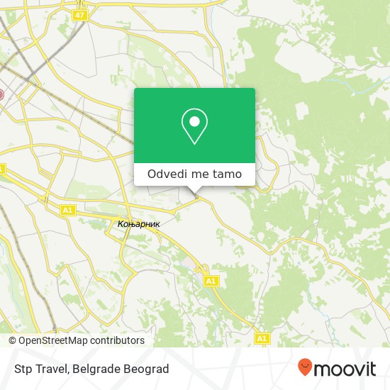 Stp Travel mapa