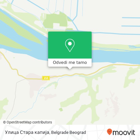 Улица Стара капија mapa