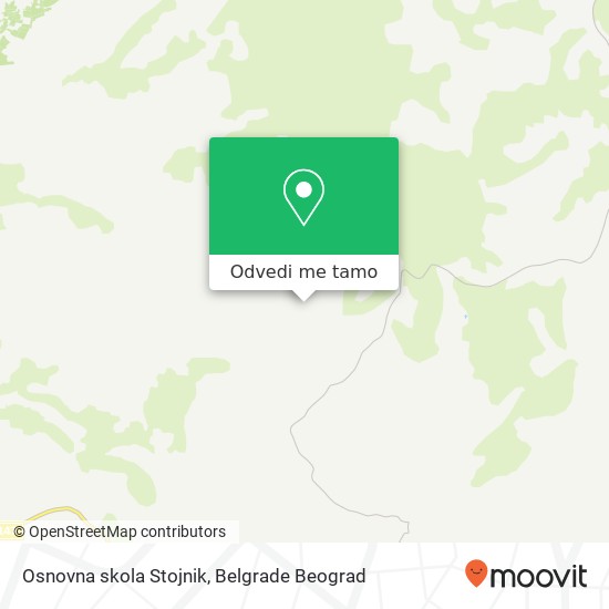 Osnovna skola Stojnik mapa