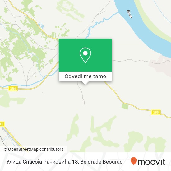 Улица Спасоја Ранковића 18 mapa