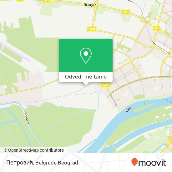 Петровић mapa