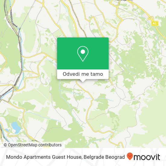 Mondo Apartments Guest House mapa