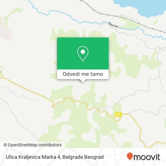 Ulica Kraljevica Marka 4 mapa