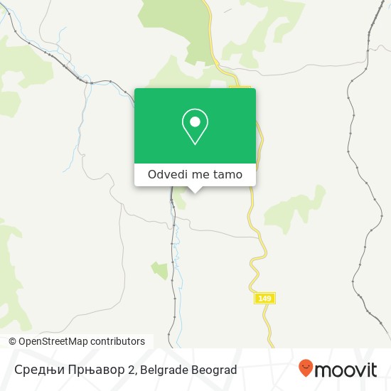 Средњи Прњавор 2 mapa