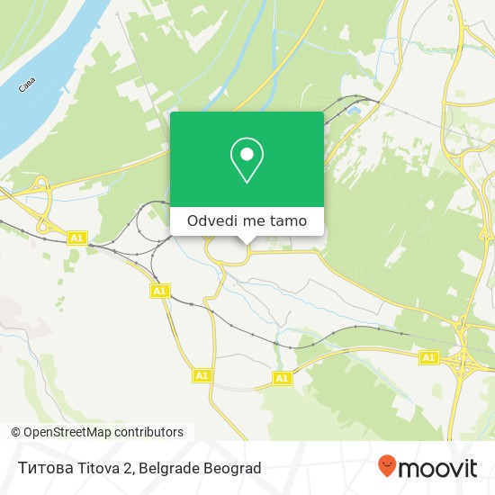 Титова Titova 2 mapa