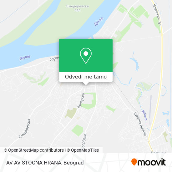 AV AV STOCNA HRANA mapa