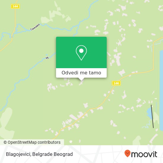 Blagojevici mapa