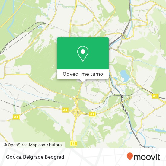 Gočka mapa