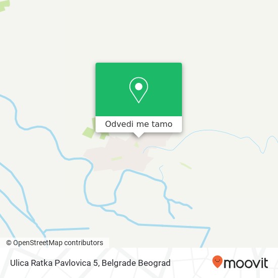 Ulica Ratka Pavlovica 5 mapa