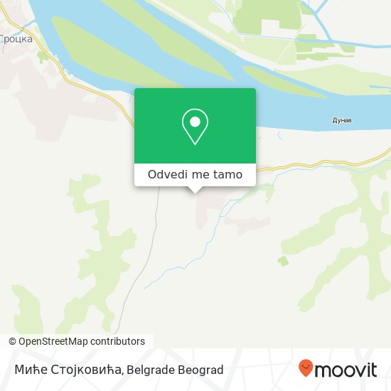 Миће Стојковића mapa