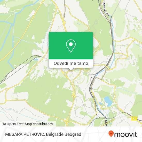 MESARA PETROVIC mapa