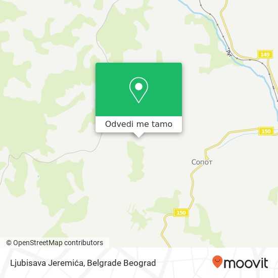 Ljubisava Jeremića mapa