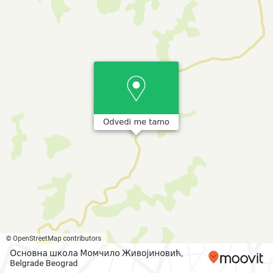 Основна школа Момчило Живојиновић mapa