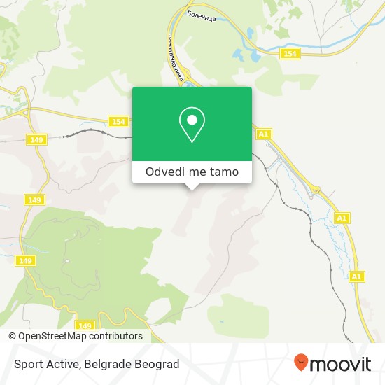 Sport Active mapa