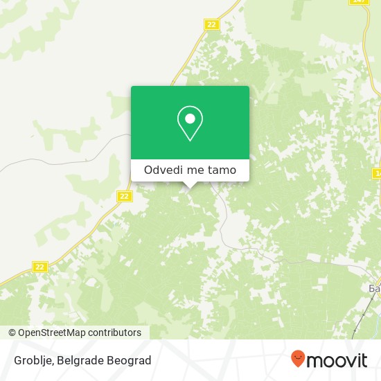 Groblje mapa