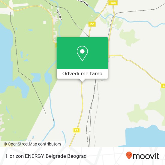 Horizon ENERGY mapa