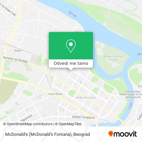 McDonald's (McDonald's Fontana) mapa