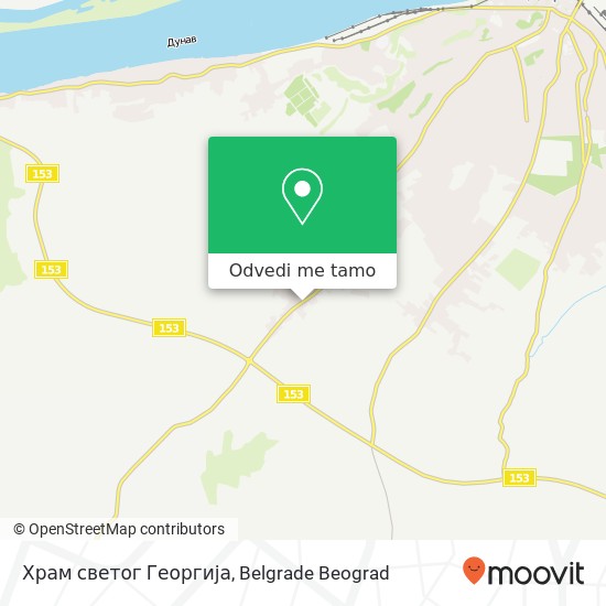 Храм светог Георгија mapa