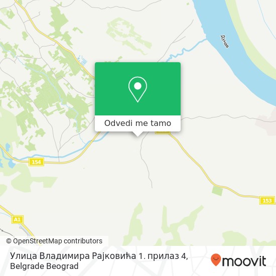 Улица Владимира Рајковића 1. прилаз 4 mapa