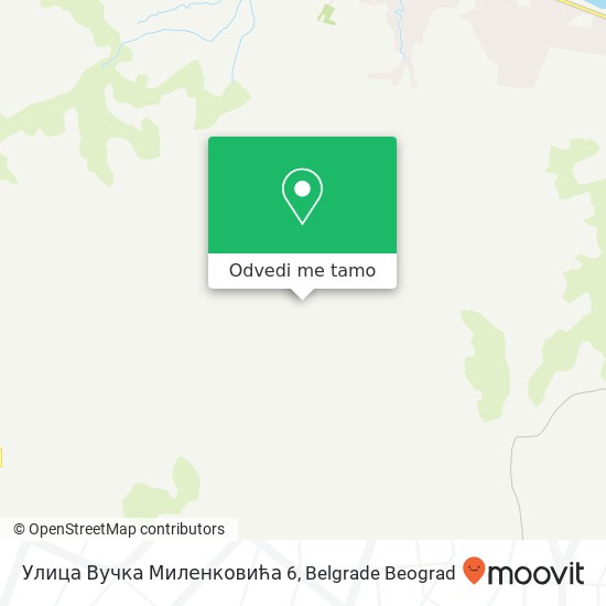 Улица Вучка Миленковића 6 mapa