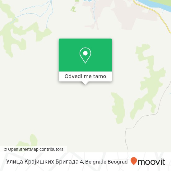 Улица Крајишких Бригада 4 mapa