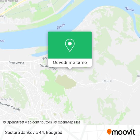 Sestara Janković 44 mapa