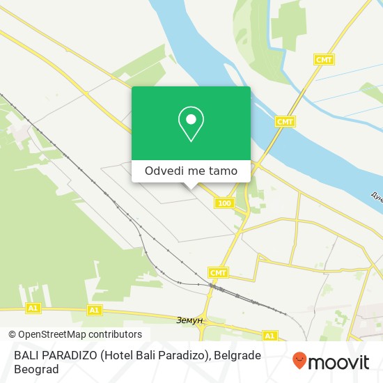 BALI PARADIZO (Hotel Bali Paradizo) mapa