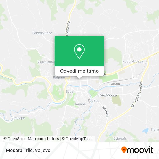 Mesara Trlić mapa