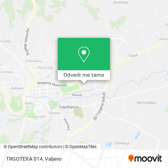 TRGOTEKA 014 mapa