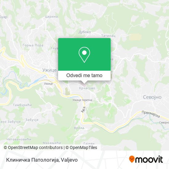 Клиничка Патологија mapa