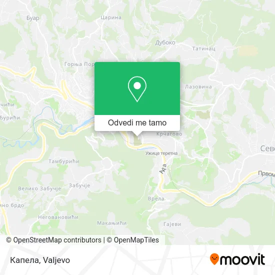 Капела mapa