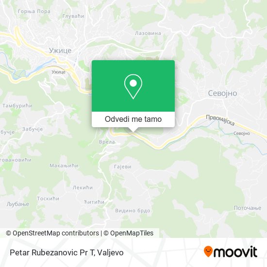 Petar Rubezanovic Pr T mapa