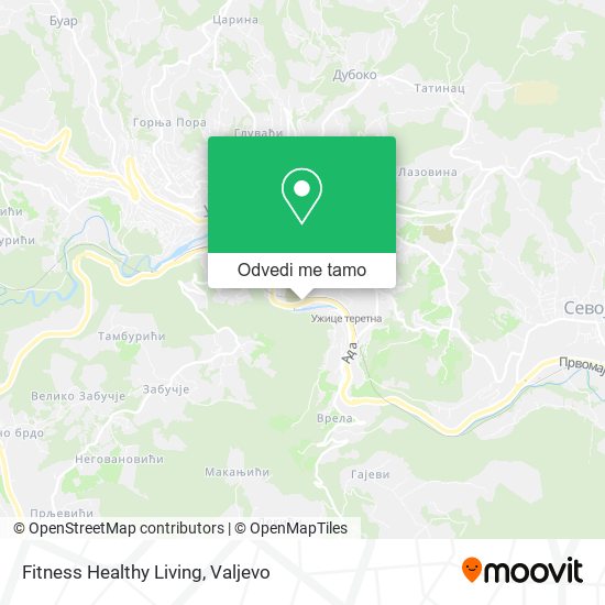 Fitness Healthy Living mapa