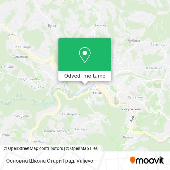 Основна Школа Стари Град mapa