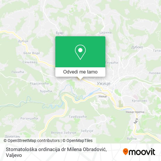 Stomatološka ordinacija dr Milena Obradović mapa