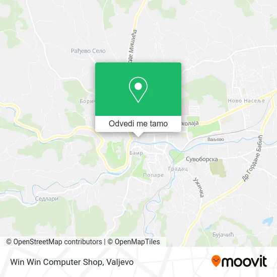 Win Win Computer Shop mapa