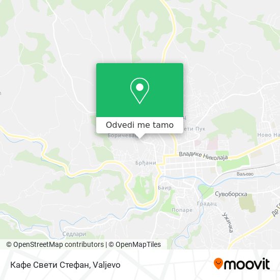 Кафе Свети Стефан mapa